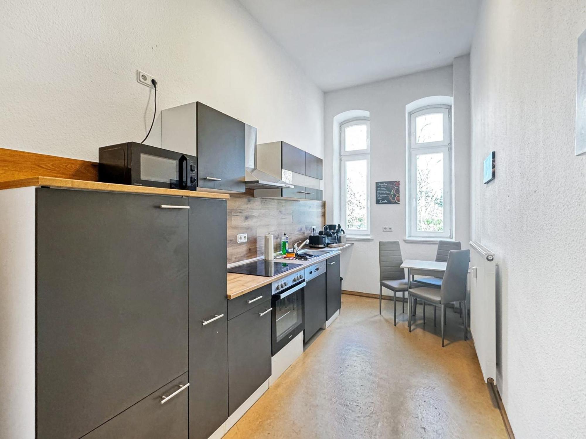 Ferienwohnung Villa Nieske - Jugendstil Denkmal, Free Wlan & Parken, Self Check-In, Smart-Tv Herzberg  Buitenkant foto