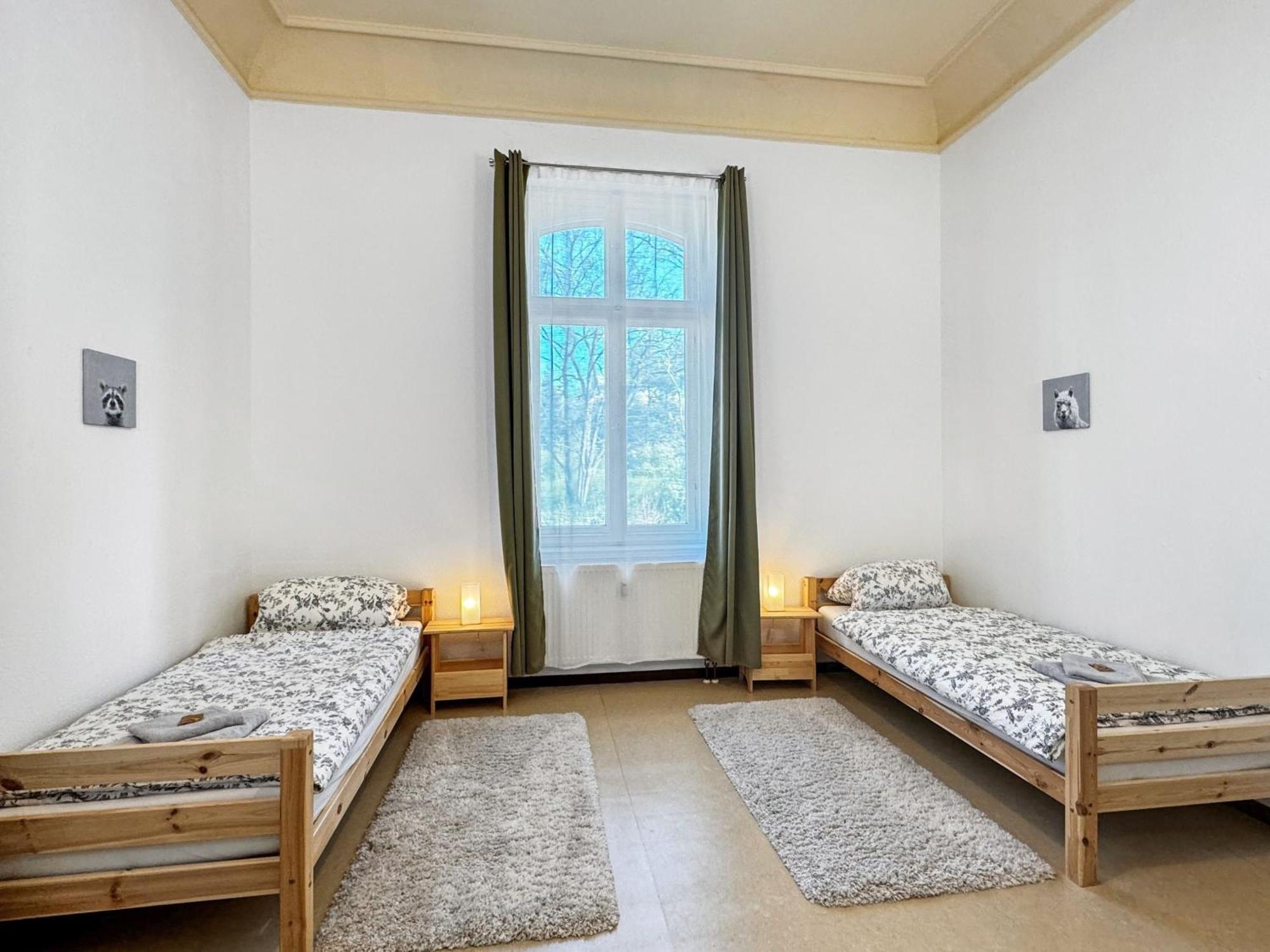 Ferienwohnung Villa Nieske - Jugendstil Denkmal, Free Wlan & Parken, Self Check-In, Smart-Tv Herzberg  Buitenkant foto